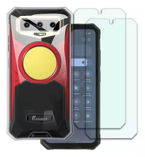 Capa E Pelicula De Vidro Para Celular Fossibot F102