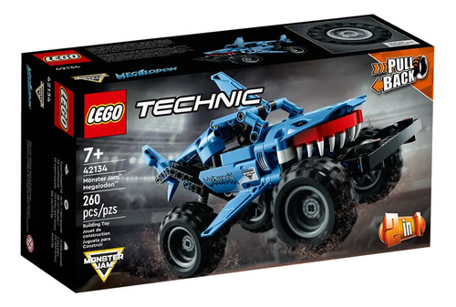 Monster Jam Megalodon Lego Techanic 260 Pzs