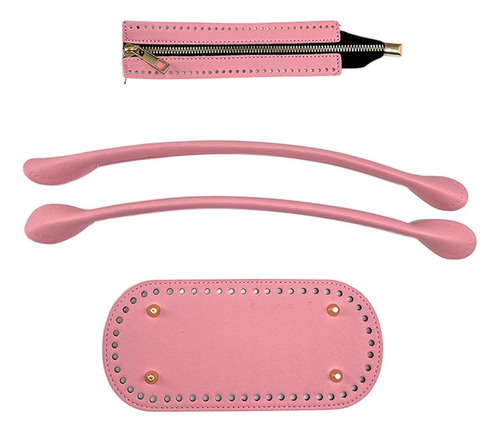 Zz Conjunto De Ganchillo Tejido 3 Uds Bolsa Cojín Base