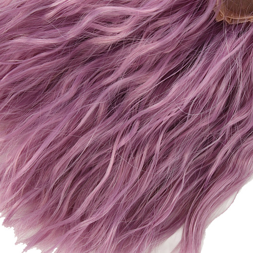 Peluca De Pelo De Muñeca Violeta, Artificial, Larga, De Alta