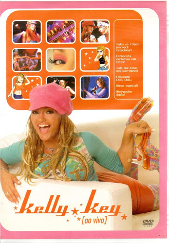 Kelly Key Ao Vivo Dvd Original Lacrado
