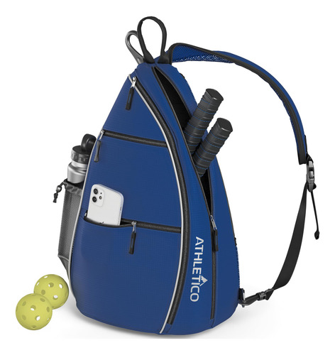 Mochila Cruzada Para Pickleball Y Viajes Unisex