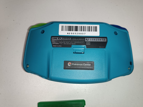Consola Game Boy Advance Edición Pokemon Azul (Usado)