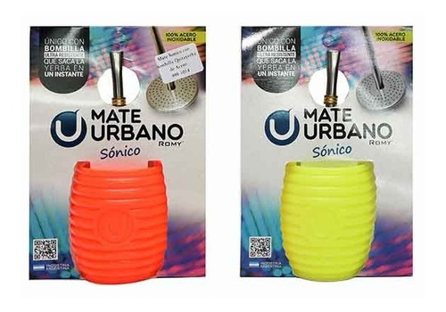 3 Mate De Plástico Urbano Sónico Según Disponibilidad 