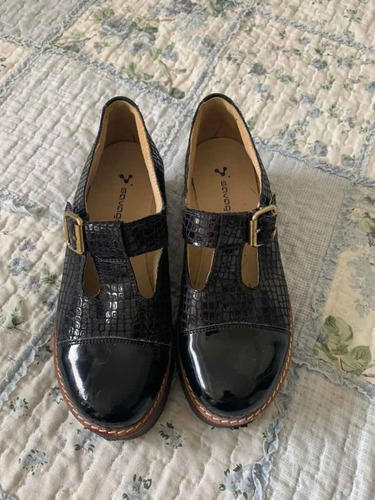 Zapatos Hermosos Acharolados Mujer Talle 37 Savage