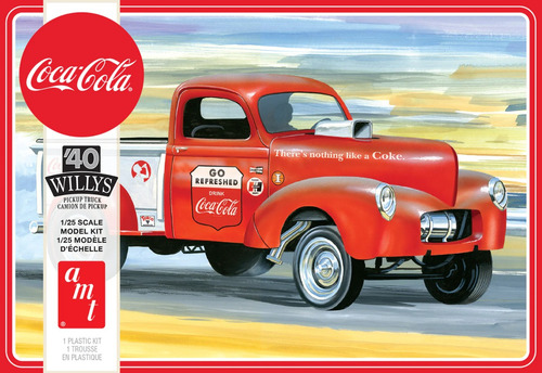 1940 Willy's Coca-cola Pickup Gasser By Amt # 1145 1/25