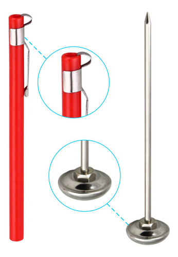 Termómetro Y Detector De Temperatura Para Alimentos Con Sens