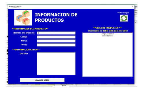 Sistema Excel Para Talleres Mecánicos O Lubricentros