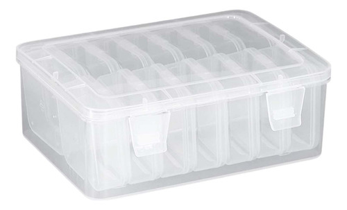 Caja De Almacenamiento De Cuentas Con 14 Ranuras Semillas