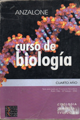 Curso De Biologia Anzalone 4 Año