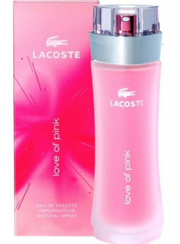 Perfume Love Of Pink Lacoste Dama Original 90ml 