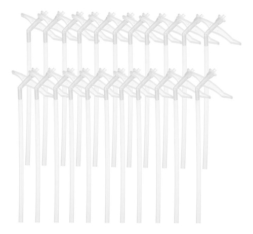 100 Uds. Tubos De Repuesto De Espuma En De 19cm, Conectores
