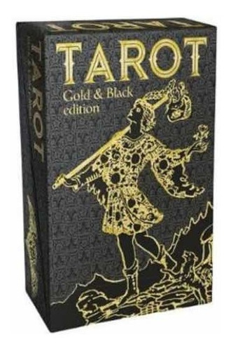 Gold & Black Edition Tarot Caja De Lujo Rider Waite Original