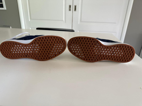 Zapatillas Vans Pro Talle Us 8,5 Gamuza Azul (Usado)