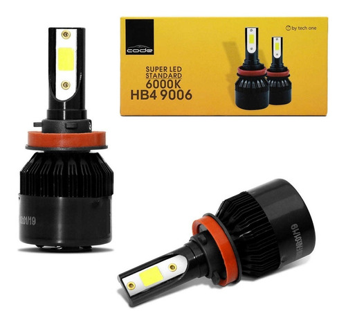 Kit Super Led Flip Cob Hb4 9006 6000k 74w 7800lm Bivolt Code