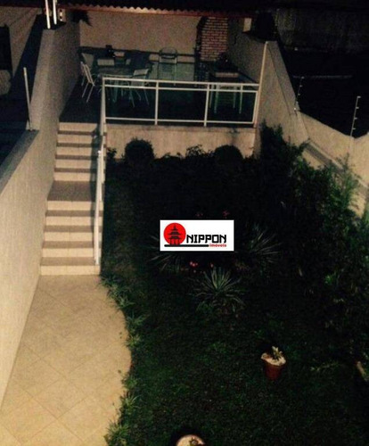 Sobrado Lindo Com 3 Dormitórios Sendo 3 Suítes, Vaga Para 6 Carros E Churrasqueira, À Venda, 300 M² Por R$ 1.300.000 - Vila Rosália - Guarulhos/sp - So0236