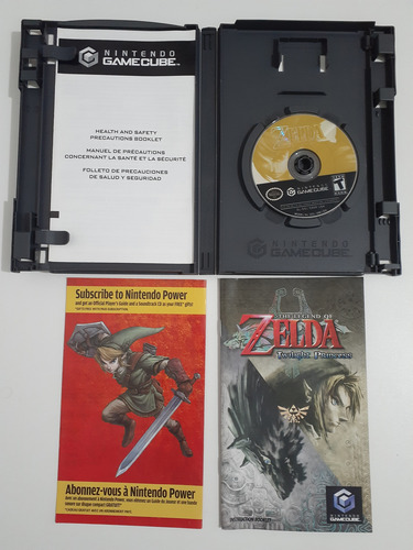 Jogo Zelda Twilight Princess Gamecube. (Usado)