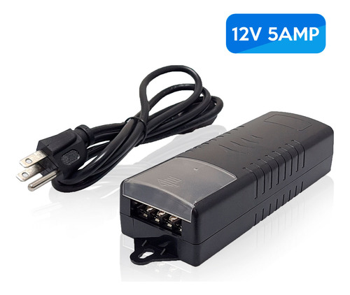 Fuente De Poder Para Cctv 12vdc 5amp - 4 Salidas Ps-1254