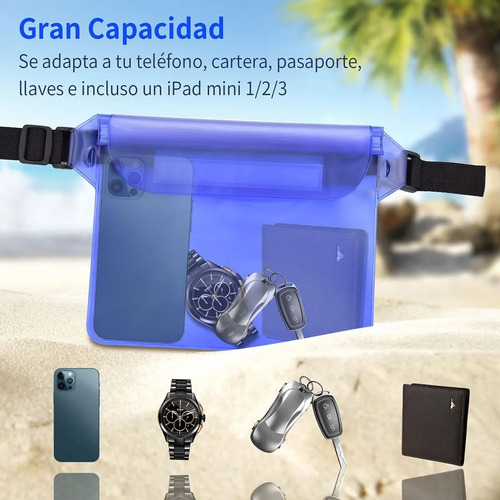 Funda Impermeable Compatible Con Varios Teléfonos Móviles