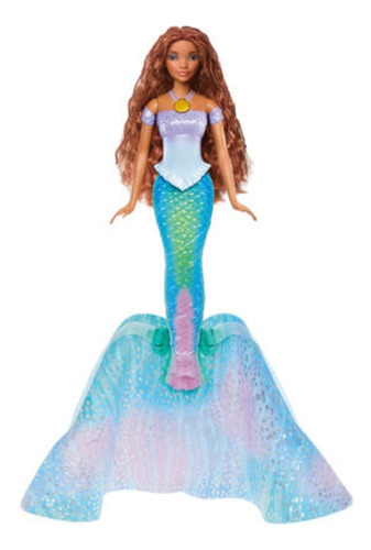 Ariel La Sirenita Transforma Muñeca Vestido Disney