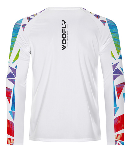 Camisa Hombre Deportiva Manga Larga De Protección Solar