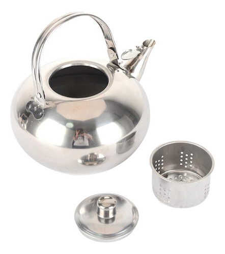 Tetera De Metal Tradicional De Acero Inoxidable De 1,5 L Y 2