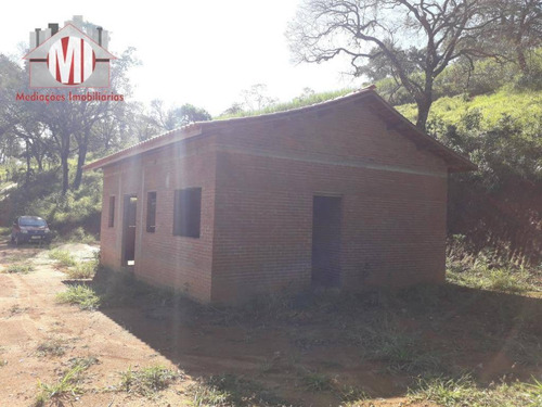 Chácara Simples Com 02 Dormitórios À Venda, 16000 M² Por R$ 230.000 - Zona Rural - Socorro/sp - Ch0493