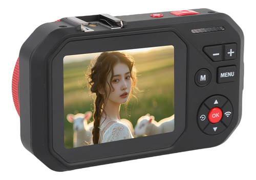 Câmera Digital 64mp De Alta Resolução, Tela Hd De 2,8 Polega