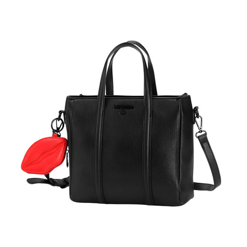 Cartera De Mujer Las Oreiro Original Modo Bandolera Tote Bag Eco Cuero + Monedero De Regalo