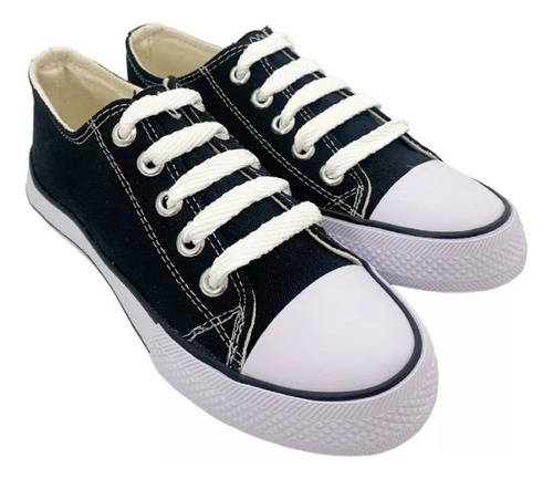 Imagen 4 de 10 de Zapatillas Pampero Adulto Lona Urbana Mujer Hombre En3x