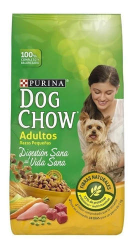 Imagen 1 de 1 de Alimento Dog Chow Vida Sana Digestión Sana para perro adulto de raza  pequeña sabor mix en bolsa de 25kg