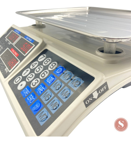 Balanza Pesa Electrónica Digital 40 Kg Negocios Almacen