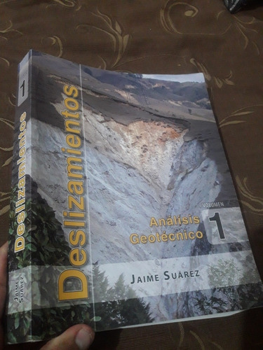 Libro Deslizamientos Análisis Geotécnico Tomo 1 Jaime Suarez (Usado)