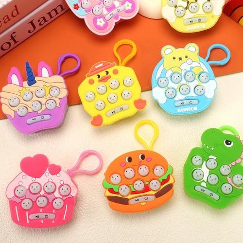 Aleatorios 15pz Mini Pop It Quick Push Juguetes Eléctricos