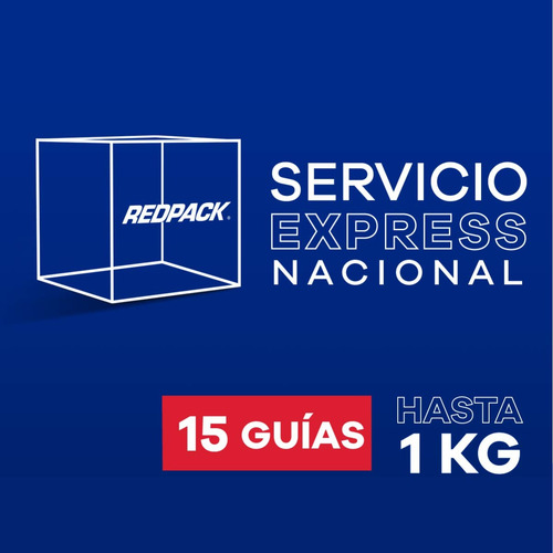 15 Guías Prepagadas Express Hasta 1 Kg