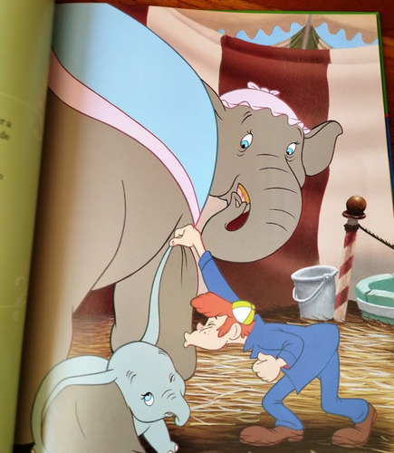 Disney. Dumbo Cuento Infantil Con Lentes 3d Libros Nuevos