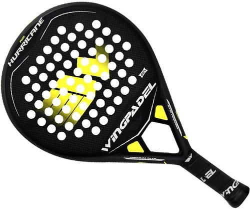 Paleta De Padel Wingpadel Hurricane Importada Tubo Carbono