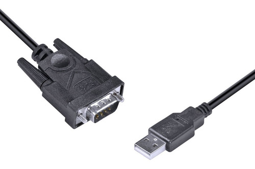 Imagem 4 de 4 de Cabo 1.1 Converte 1 Porta Usb Em 1 Saída Serial Db9 Rs232 2m