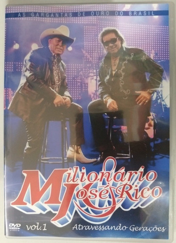 Dvd - Milionário E José Rico