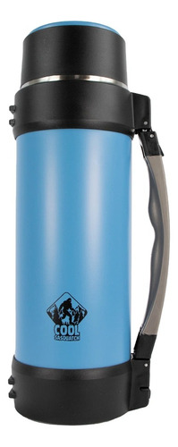 Termo Con Correa De Hombro Cool Sasquatch 2 L Color Azul