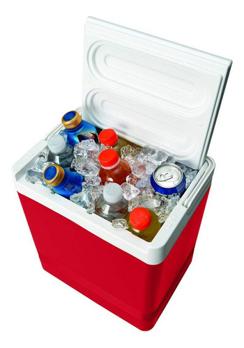 Hielera Legend 17 Qt Roja 24 Latas Igloo