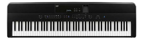 Kawai Es520 Piano Digital Portátil De 88 Teclas, Negro