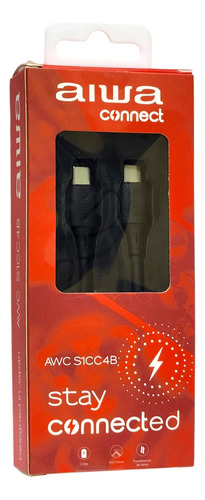 Cable Aiwa Usb Tipo C A Tipo C 1.2m Awcs1cc4b / Tecnocenter