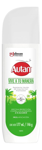 Autan Repelente LĂquido De Insectos Con Atomizador, 177ml