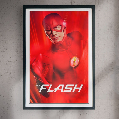 Cuadro 60x40 Series - The Flash - Poster Alt