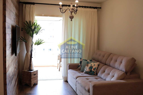 Imagem 6 de 29 de Lindo Apto No Canto Do Forte, Vista Mar...semi Mobiliado!!!! - Vant4960