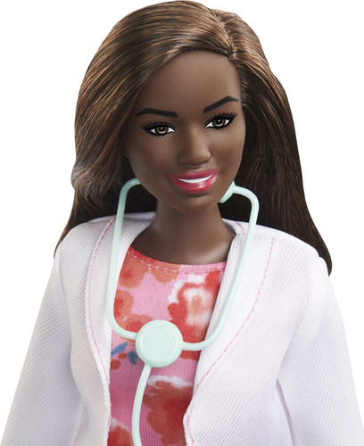 Barbie Doctor Fashion Muñeca Con Forma Curvilínea Y Cabel