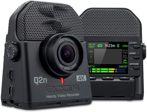 Zoom Q2n-4k Handy Video Grabador, 4k/30p Ultra Hd Video