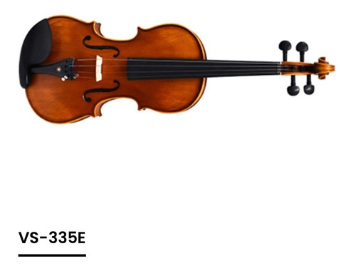 Santa Cruz Vb-335e Violin Acustico + Estuche Arco Y Recina