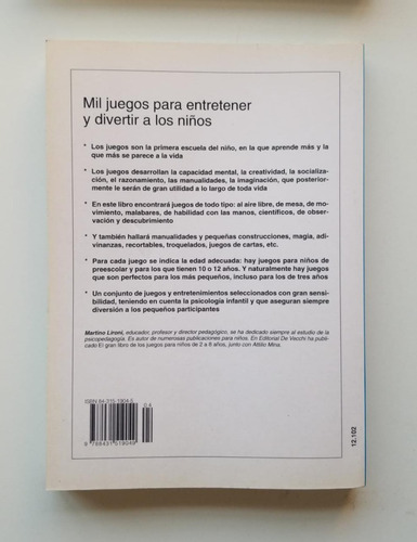Mil Juegos Para Entretener A Los Niños, De Martino Lironi